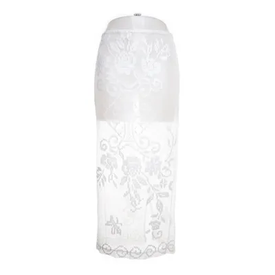 Jupe de plage (Blanc) de With Jéan Coton, Polyester