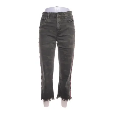 Jeans (Green) from Zara Woman Premium Collection Cotton, Elastane