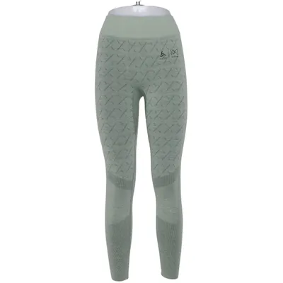 Sports tights (Green) from Odlo Elastane, Polyamide, Polyester, Wool