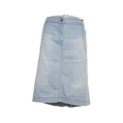 Denim skirt (Blue) from M&S Cotton, Elastane