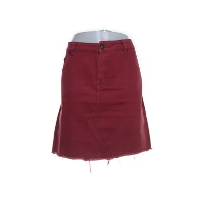 Denim skirt (Red) from Liquor N Poker Cotton