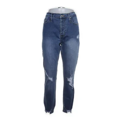 Jeans (Blå) från Milk Bomull, Elastan
