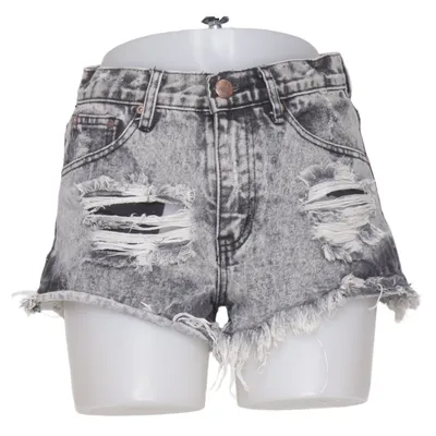 Denim shorts (Gray, Black) from Glamorous Cotton