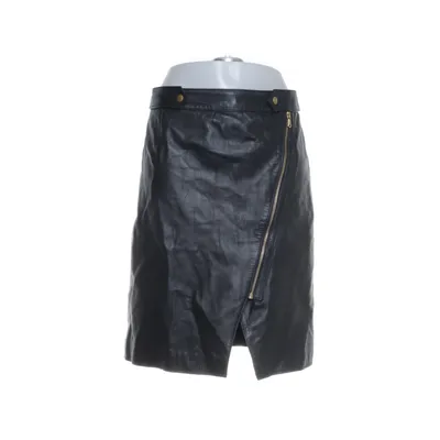 Läderkjol (Svart) från Rue de Femme Skinn, Polyester
