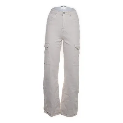 Cargo broek (Beige) van Vs. Miss Katoen, Elastaan