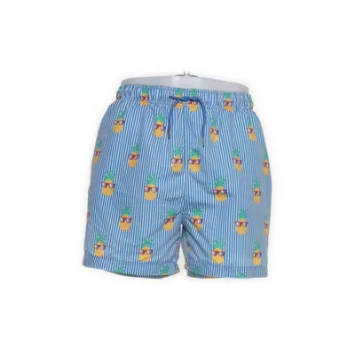 Badshorts (Blå, Gul, Vit) från McNeal Polyester
