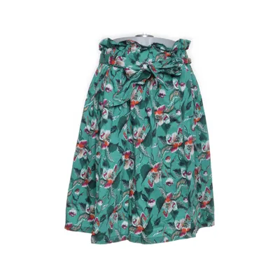 Jupe (Vert, Multicolore) Coton