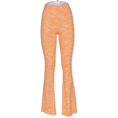 Pants (Orange, White) from FB Sister Elastane, Polyester, Viscose