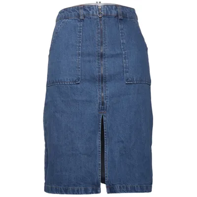 Jupe en jean (Bleu) de Pull & Bear Denim