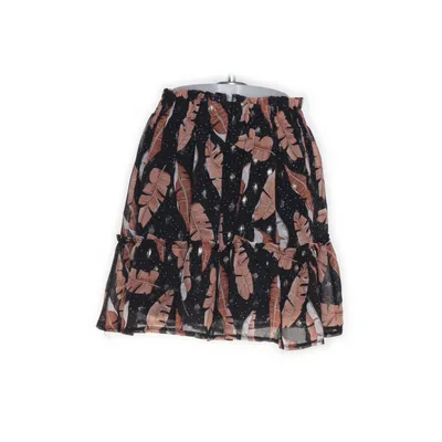 Kjol (Svart, Brun, Vit) från Papillonne Elastan, Polyester