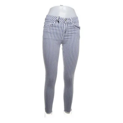 Broek (Blauw, Wit) van Zara Basic Z1975 Denim Elastaan, Katoen