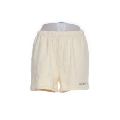 Sweatshort (Geel) van Gina Tricot Katoen, Polyester