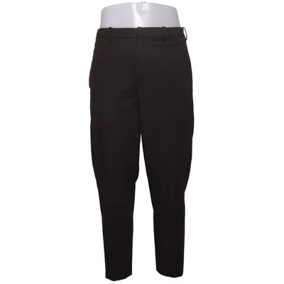 Suit pants (Brown) from Uniqlo Cotton, Elastane, Recycled polyester, Viscose