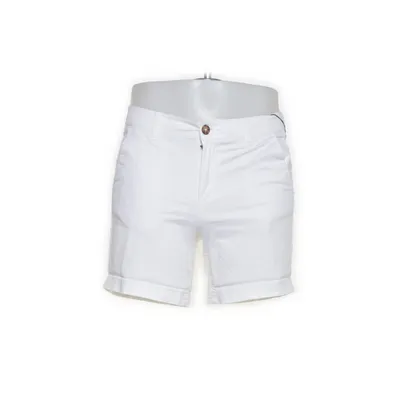 Shorts (Vit) från Hampton Republic Bomull, Elastan