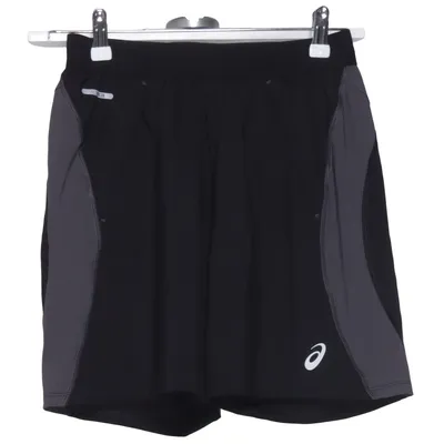 Short de sport (Noir, Gris) de Asics Élasthane, Polyester recyclé