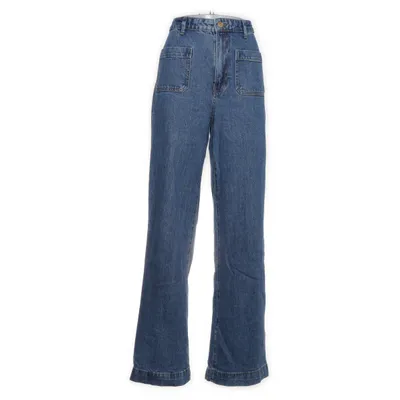 Jeans (Blå) fra Lindex Bomuld, Elastan