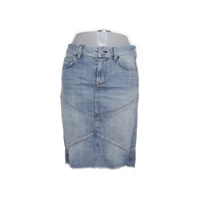 Denim skirt (Blue) from 7 for All Mankind Cotton