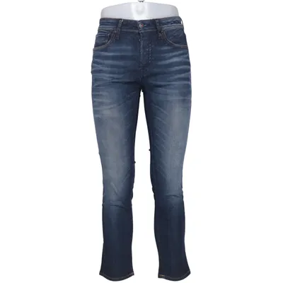 Jeans (Blå) från Jack & Jones Jeans Intelligence Bomull, Elastan, Skinn