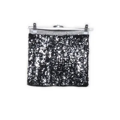 Kjol (Svart, Silverfärgad) från Lindex Kids Polyester