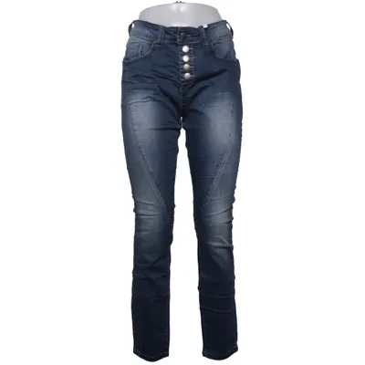 Spijkerbroek (Bree Button Dk Wash Jeans) van Rut & Circle Katoen, Polyester