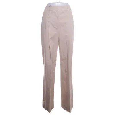 Kostuumbroek (Beige) van Luisa Cerano Katoen, Elastaan