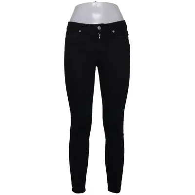 Jeans (Svart) från Hunkydory Bomull, Elastan