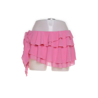 Skort (Pink) from Shein Elastane, Polyamide, Polyester