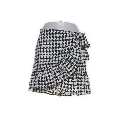 Jupe portefeuille (Noir, Blanc, Multicolore) de Kilky Polyester