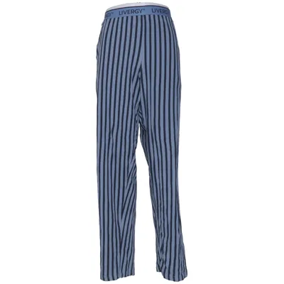 Pajama pants (Blue, Black) from Livergy Cotton