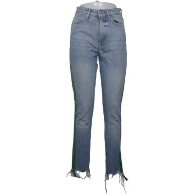 Jeans (Blue, Green) from Never Denim Cotton