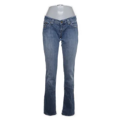Jeans (Blå) från Lee Bomull, Elastan