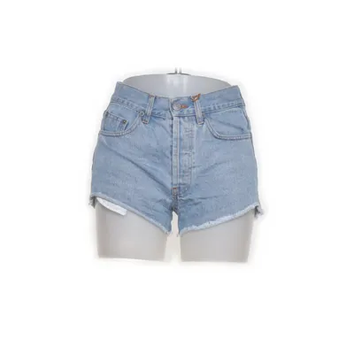 Denim shorts (Blauw) van Melville Katoen