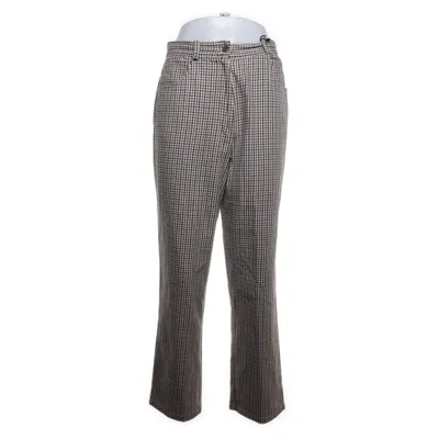 Pants (Beige, Brown) from Aquascutum Elastane, Cotton, Polyamide