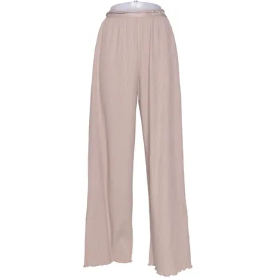 Pantalon patte d'éléphant (Beige) de Lounge Élasthane, Polyester, Viscose