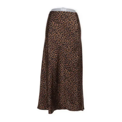 Långkjol (Brun, Svart, Flerfärgad) från Zara Elastan, Polyester