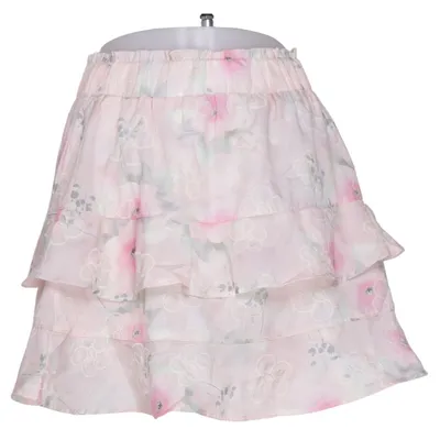 Jupe (Rose, Blanc, Vert) de Fashion Collection Coton, Polyester