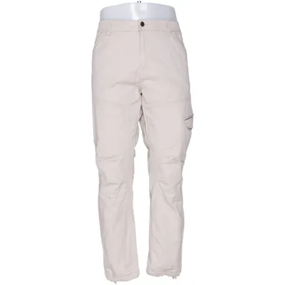 Cargo broek (Beige) van Denim Day Katoen, Elastaan
