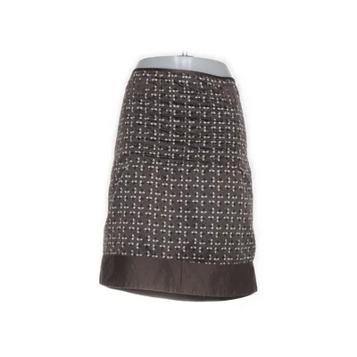 Jupe (Marron, Blanc) de Soya Polyester