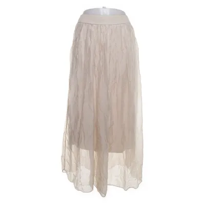 Maxi skirt (Beige) from Alexandre Laurent Viscose, Silk
