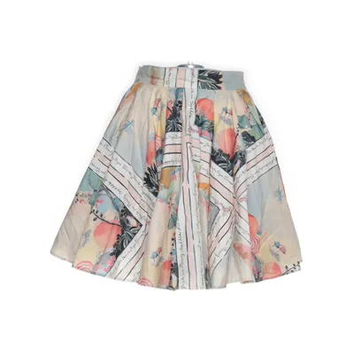 Kjol (Gul, Flerfärgad) från H&M Trend Bomull