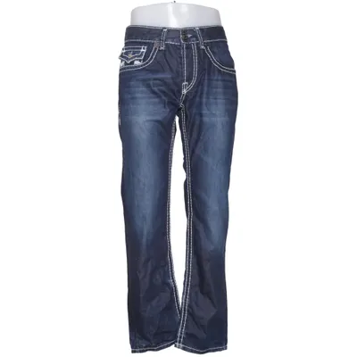 Spijkerbroek (Blauw) van True Religion Katoen