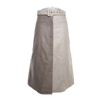 Leren rok (Grijs, Meerkleurig) van Gestuz Leer, Polyester