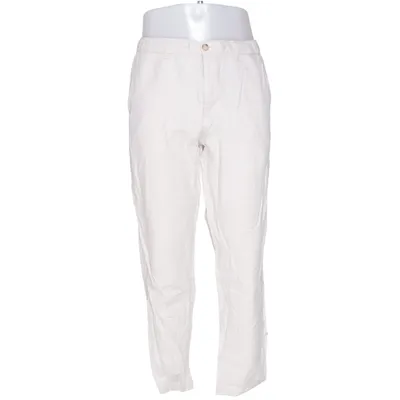 Pants (Beige) from Uniqlo Cotton, Elastane, Linen