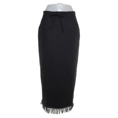 Maxi rok (Zwart) van Suzanna Polyester, Wol