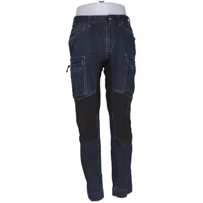 Werkbroek (Blauw, Grijs) van Blåkläder Katoen, Elastaan, Polyamide, Polyester