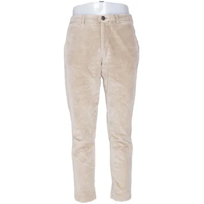 Pantalon en velours (Beige) de Boggi Milano Coton, Élasthane, Modal