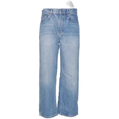 Jeans (Val 90's Mid Rise Straight Cropped Jeans) från Reformation Jeans Bomull, Lyocell