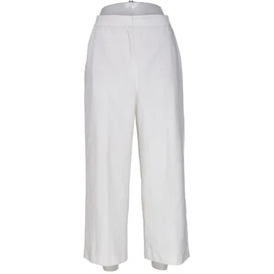 Pantalon patte d'éléphant (Blanc) de Zara Basic Collection