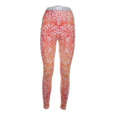 Sports tights (Red, Multicolored) from Maya Freya Elastane, Polyester