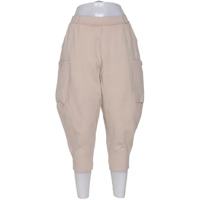 Dreiviertelhose (Beige) von By o la la..! Baumwolle, Elasthan, Polyamid, Polyester